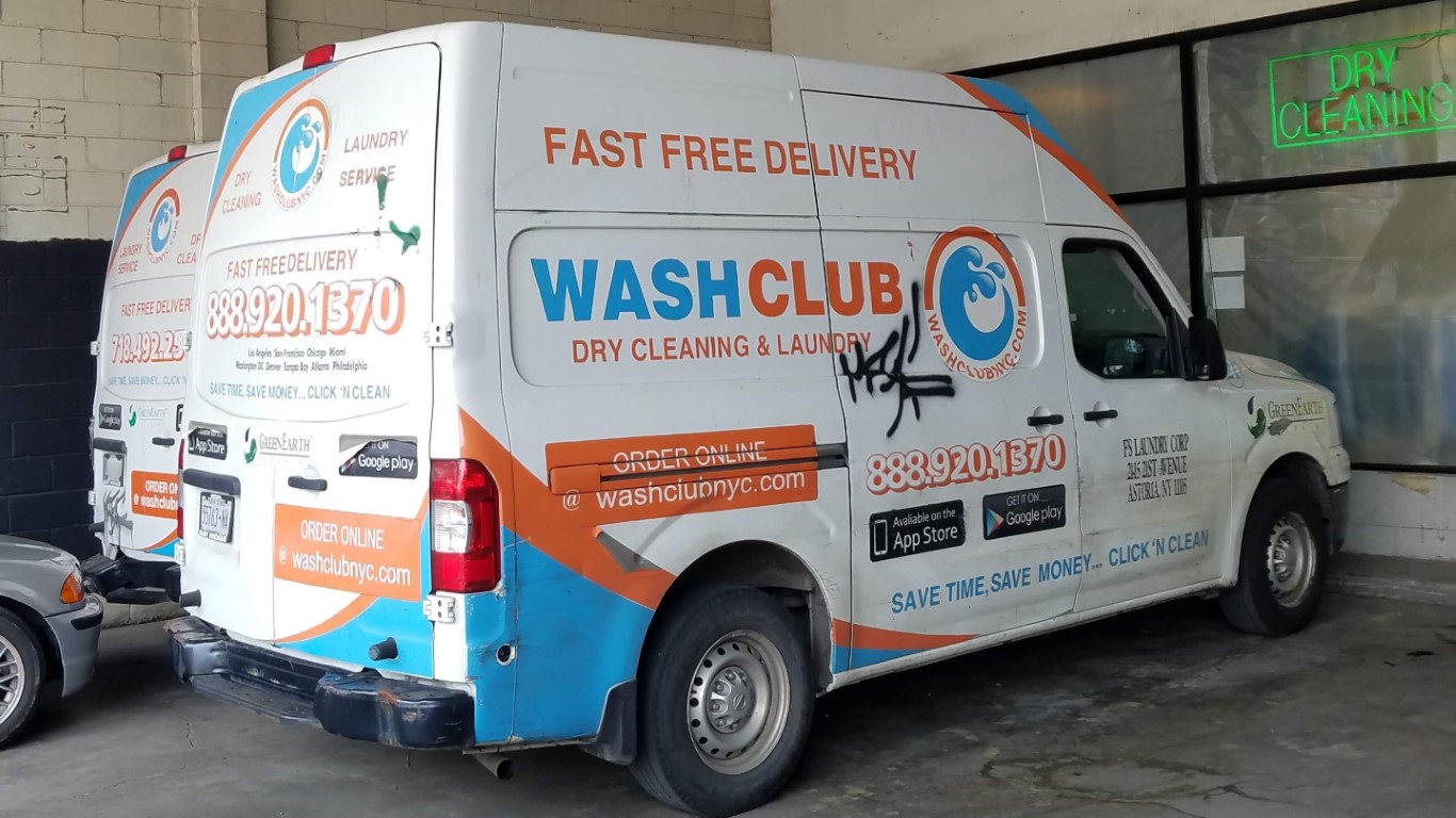 commercial laundry delivery chinatown