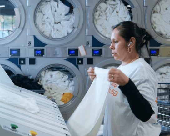 commercial laundry delivery sea-gate